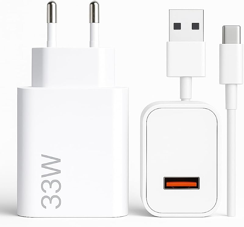Carregador USB-C 33W com cabo tipo C
