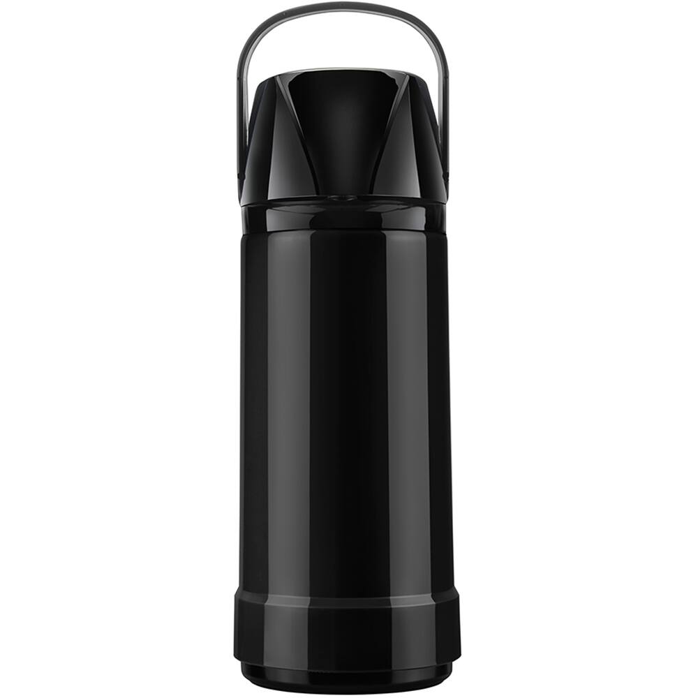 Garrafa térmica Invicta GLT pressão — 1 litro — preta