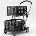 Carrinho de Compras Dobrável e Portátil - Flexycart