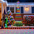 Cascata de LED para Árvore de Natal – Iluminação Natalina SwanChristmas