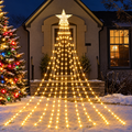 Cascata de LED para Árvore de Natal – Iluminação Natalina SwanChristmas