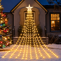 Cascata de LED para Árvore de Natal – Iluminação Natalina SwanChristmas