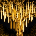 Cortina Chuva de LED com 8 Tubos Bivolt – Decoração de Natal