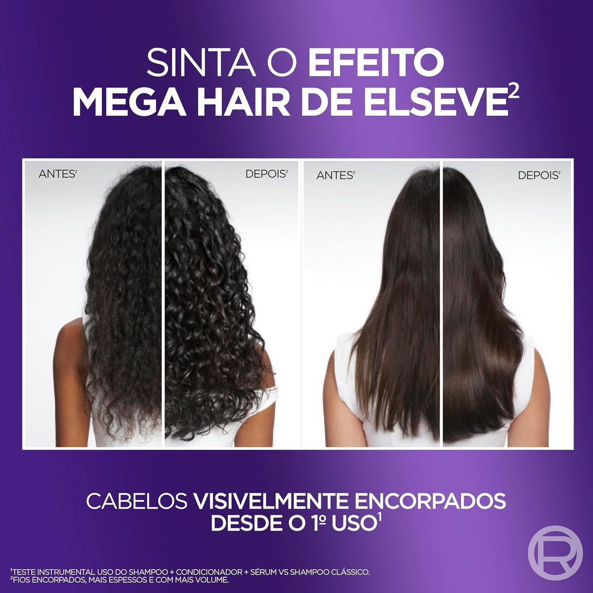Máscara Elseve Colágeno Encorpador — 300 g — foto 7