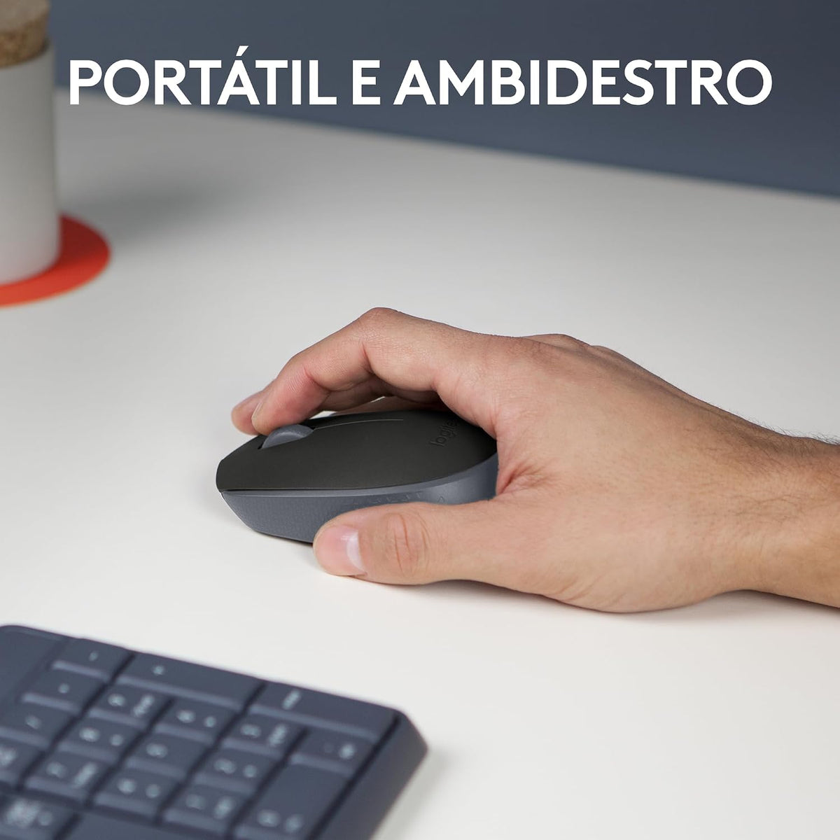 Mouse sem fio Logitech M170 — foto 3