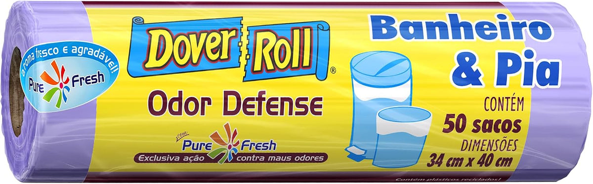 Saco de lixo Dover-Roll Odor Defense — 50 unidades — foto 3