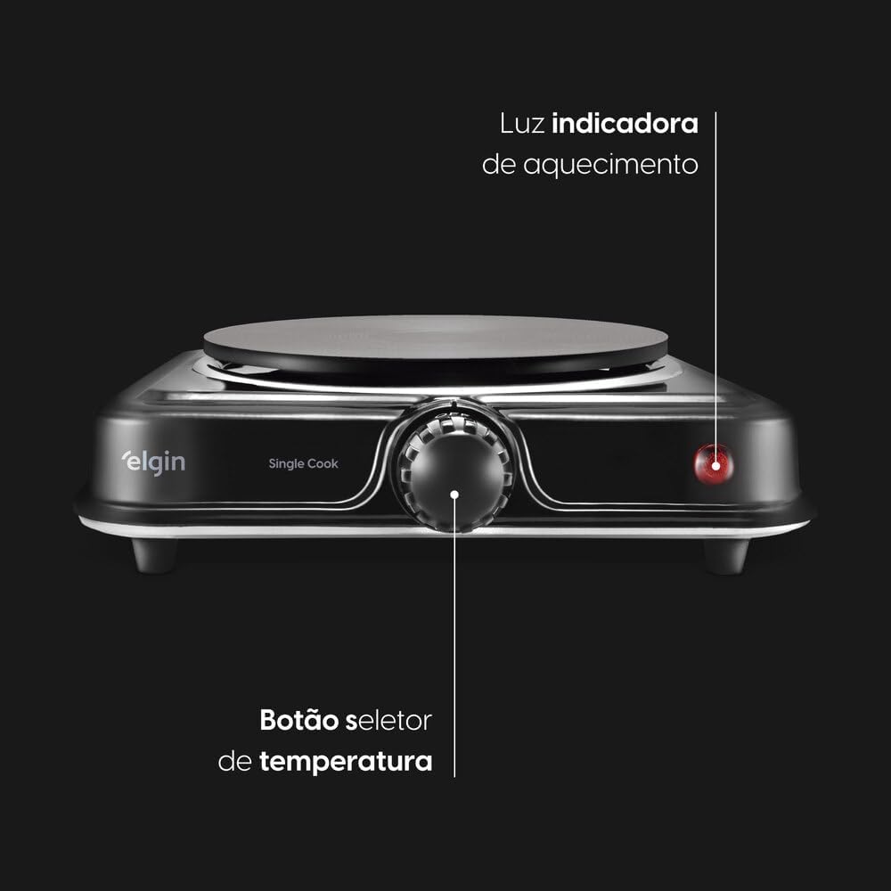 Fogão elétrico Elgin Single Cook — 1 boca — foto 4