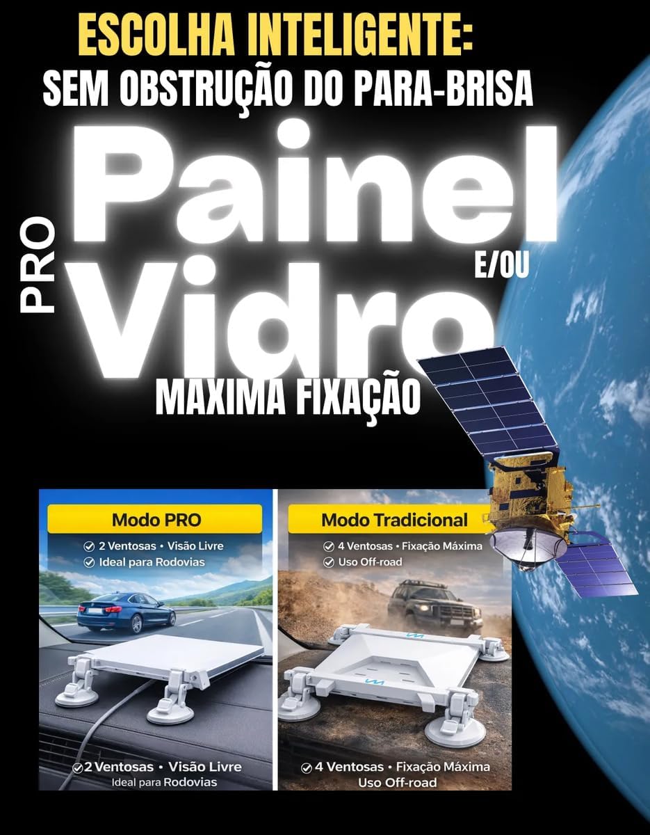 Kit Starlink Mini veicular branco — foto 4