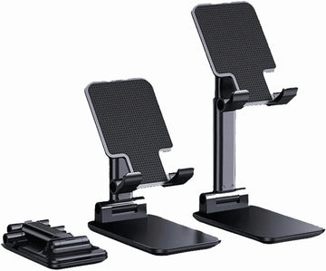 Suporte dobrável para celular e tablet preto — foto 1