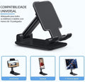 Suporte dobrável para celular e tablet preto — foto 7